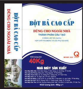 BBNN – Bột Bả Cao Cấp Dùng Ngoài Nhà Việt Mỹ