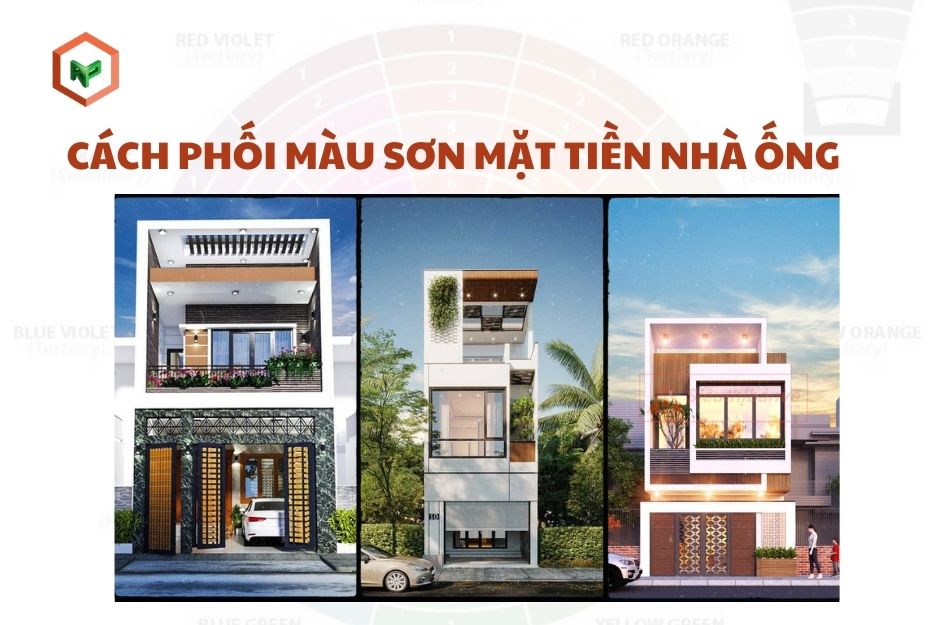 Cách Phối Sơn Mặt Tiền Nhà Ống Đẹp Không Sợ Lỗi Thời 27 Cách Phối Sơn Mặt Tiền Nhà Ống Đẹp Không Sợ Lỗi Thời