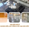 Tìm hiểu về sơn nền nhà ở