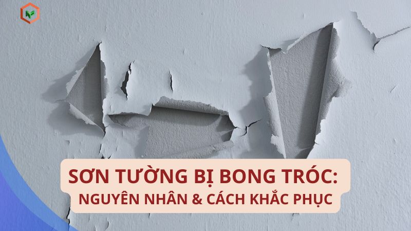 Sơn Tường Bong Tróc Từng Mảng: Nguyên Nhân & Cách Khắc Phục
