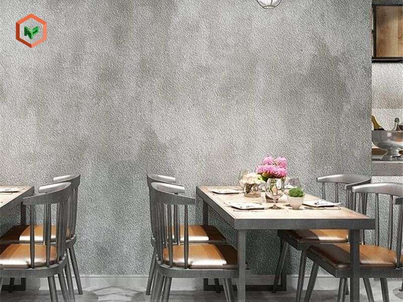 Tông màu xám bê tông chủ đạo ấm áp