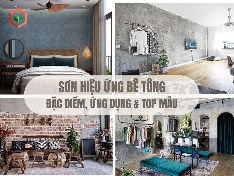 Sơn hiệu ứng bê tông