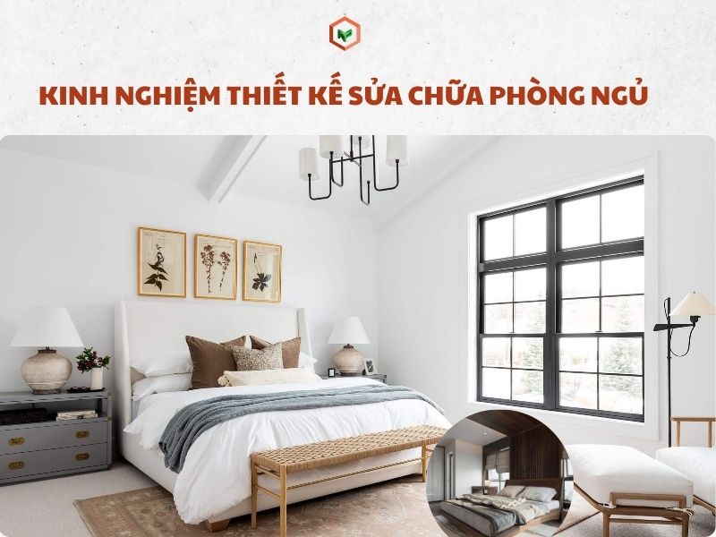 Kinh Nghiệm Thiết Kế, Sửa Chữa Phòng Ngủ Của Chuyên Gia