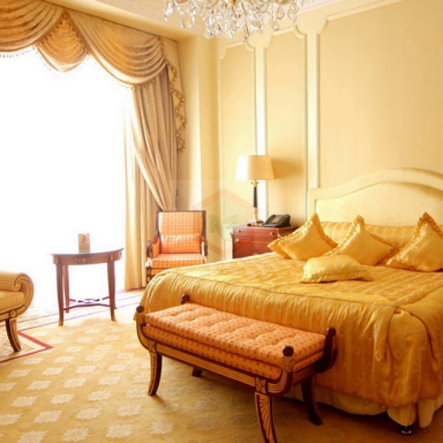 Phòng ngủ với gam màu cam sáng Golden Blond 27A-3P