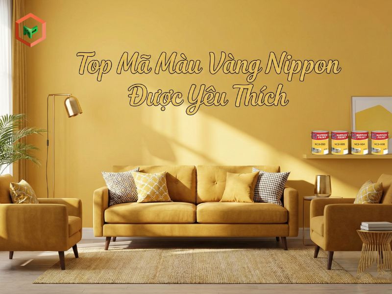 Top 7+ Mã Màu Sơn Vàng Nippon Hot Hiện Nay