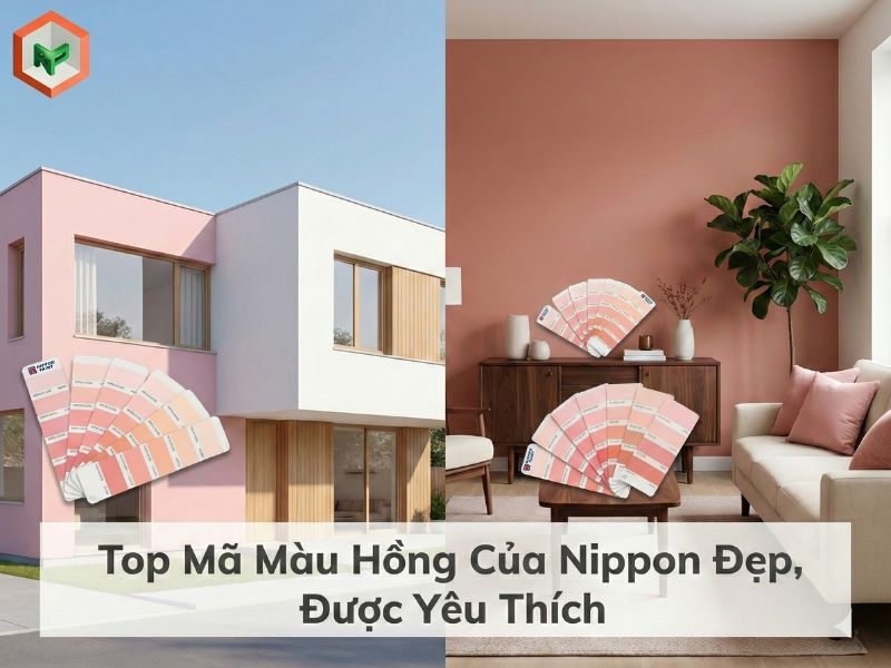 Top 9+ Mã Màu Sơn Hồng Nippon Đẹp Và Hiện Đại