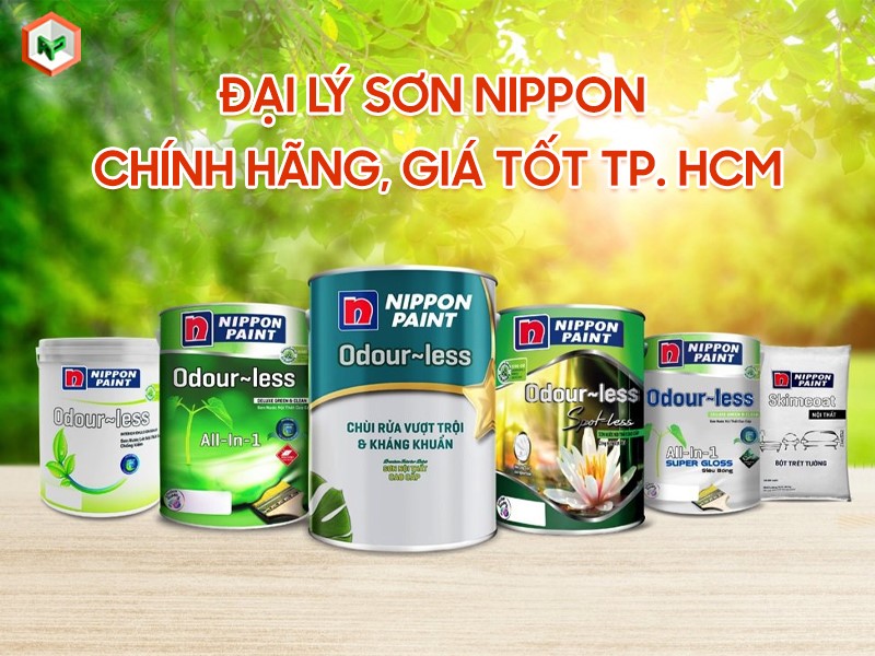 Đại lý sơn Nippon chính hãng, giá tốt tại HCM