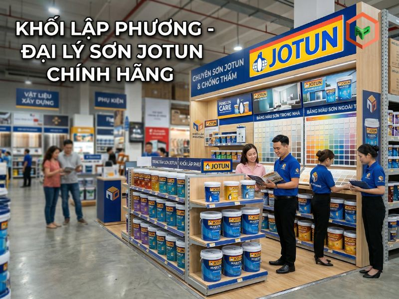 Khối Lập Phương - Đại lý sơn Jotun chính hãng tại HCM, chiết khấu cao