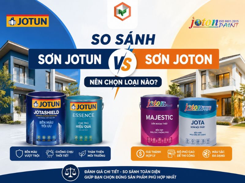 So sánh sơn Joton và Jotun