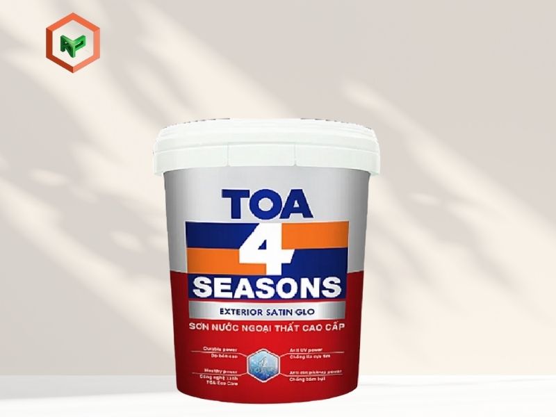 Sơn nước ngoại thất TOA 4 Seasons Satin Glo