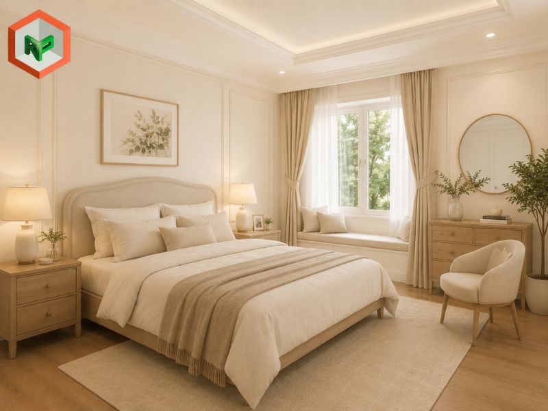 Top 15 Mã Màu Trắng Sơn TOA Đẹp, Sang Trọng, Được Yêu Thích 30 Mã màu trắng TOA phù hợp cho phòng ngủ