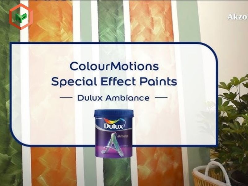 Top 7 Dòng Sơn Hiệu Ứng Dulux Chất Lượng, Đáng Mua 17 Dulux Ambiance Colour Motion (Hiệu ứng chuyển động màu đa sắc)