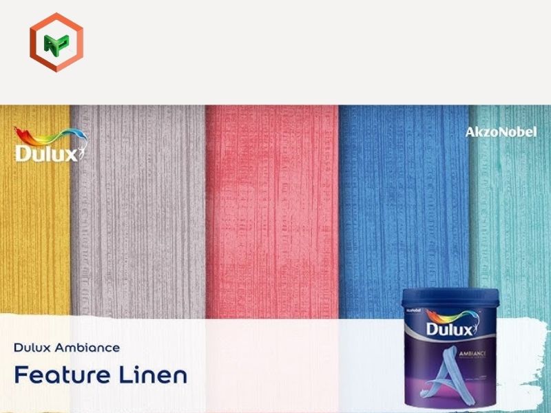 Top 7 Dòng Sơn Hiệu Ứng Dulux Chất Lượng, Đáng Mua 14 Dulux Ambiance Linen (Hiệu ứng vải lanh mộc mạc)
