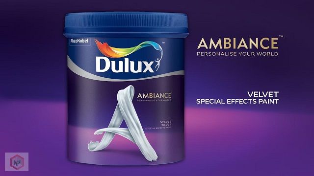 Dulux Ambiance Velvet Silver (Hiệu ứng nhung lông ấm áp)