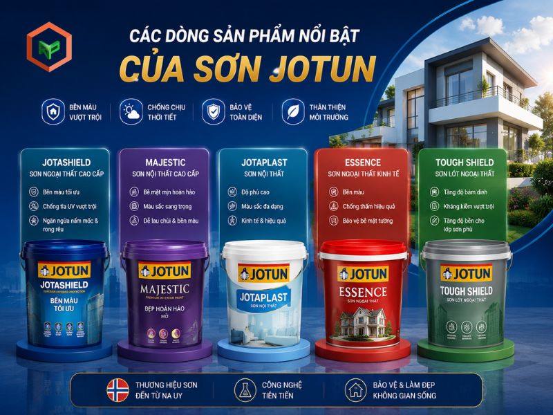 Sản phẩm sơn Jotun nổi bật