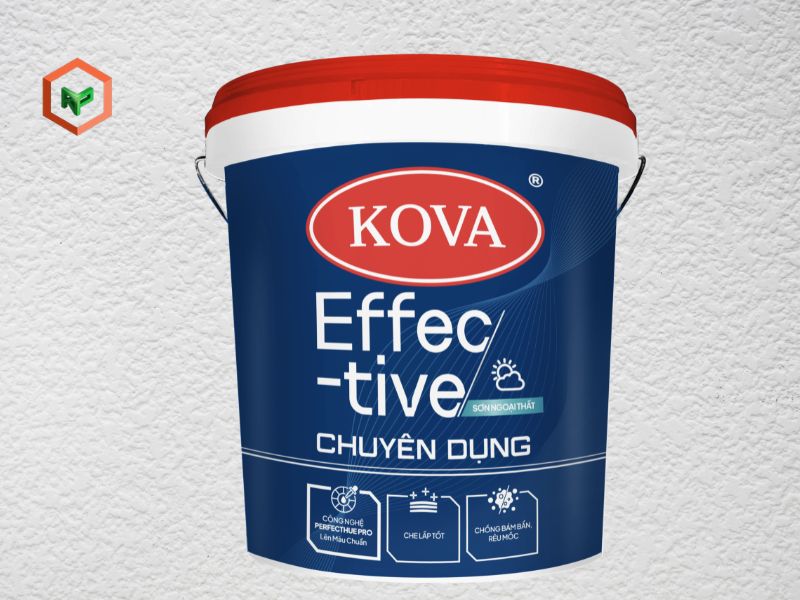 Sơn Ngoại Thất KOVA Effective Chuyên Dụng