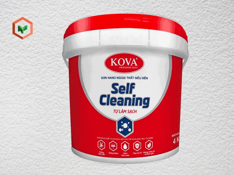 Sơn Ngoại Thất KOVA NANO Self-Cleaning Tự Làm Sạch