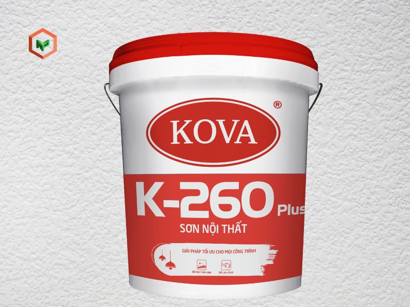 Top 8 Dòng Sơn Nội Thất Kova Chất Lượng, Được Tin Dùng 16 Sơn nội thất Kova K-260 Plus