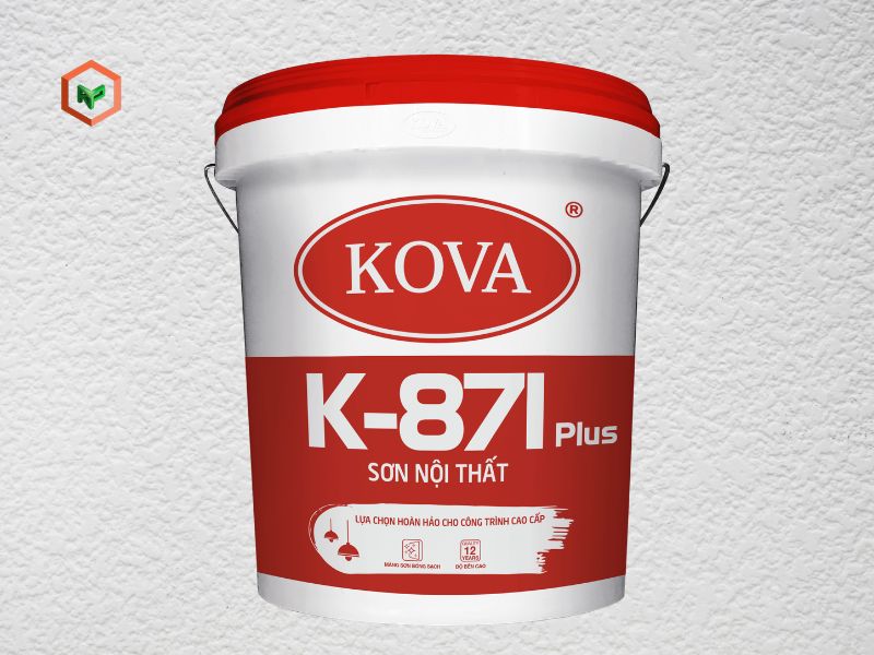 Top 8 Dòng Sơn Nội Thất Kova Chất Lượng, Được Tin Dùng 18 Sơn nội thất cao cấp KOVA K-871 Plus