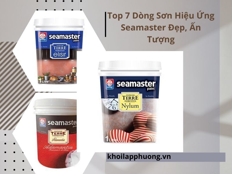 Top 7 Dòng Sơn Hiệu Ứng Seamaster Đẹp, Ấn Tượng