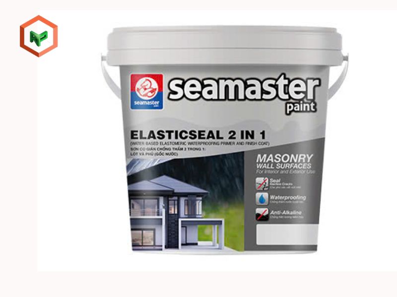 Top 7 Dòng Sơn Ngoại Thất Seamaster Chất Lượng, Được Tin Dùng 13 Sơn ngoại thất Seamaster Elastic Seal 2 TRONG 1