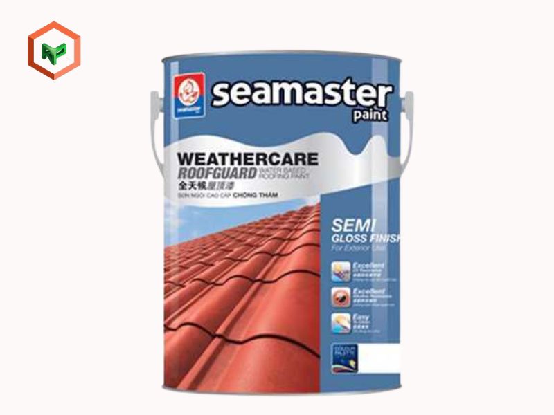 Top 7 Dòng Sơn Ngoại Thất Seamaster Chất Lượng, Được Tin Dùng 18 Sơn Ngoại Thất Seamaster Weathercare Roofguard