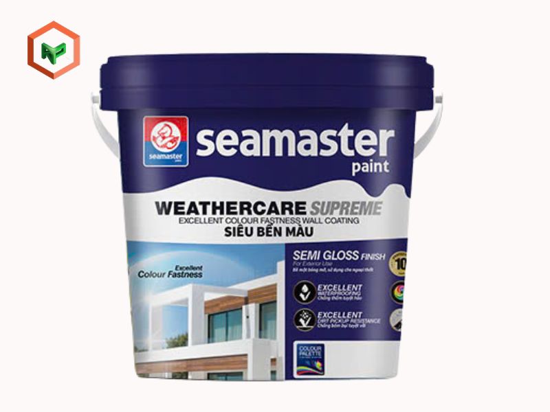 Top 7 Dòng Sơn Ngoại Thất Seamaster Chất Lượng, Được Tin Dùng 17 Sơn Ngoại Thất Weathercare Supreme