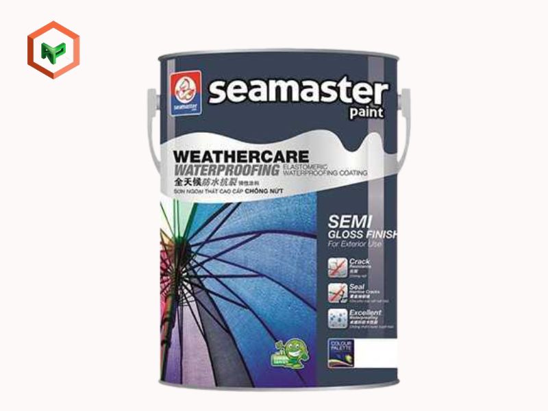Top 7 Dòng Sơn Ngoại Thất Seamaster Chất Lượng, Được Tin Dùng 19 Sơn Ngoại Thất Weathercare Waterproofing