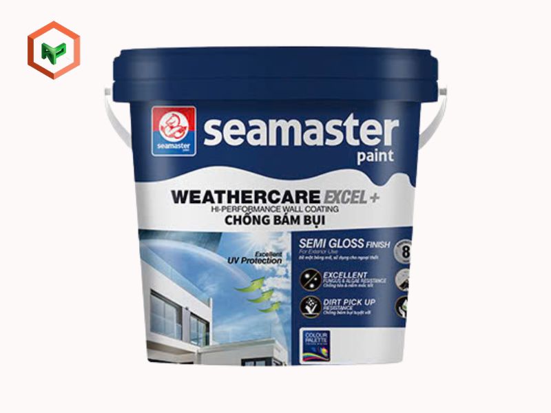 Top 7 Dòng Sơn Ngoại Thất Seamaster Chất Lượng, Được Tin Dùng 14 Sơn ngoại thất Seamaster Weathercare Excel Plus