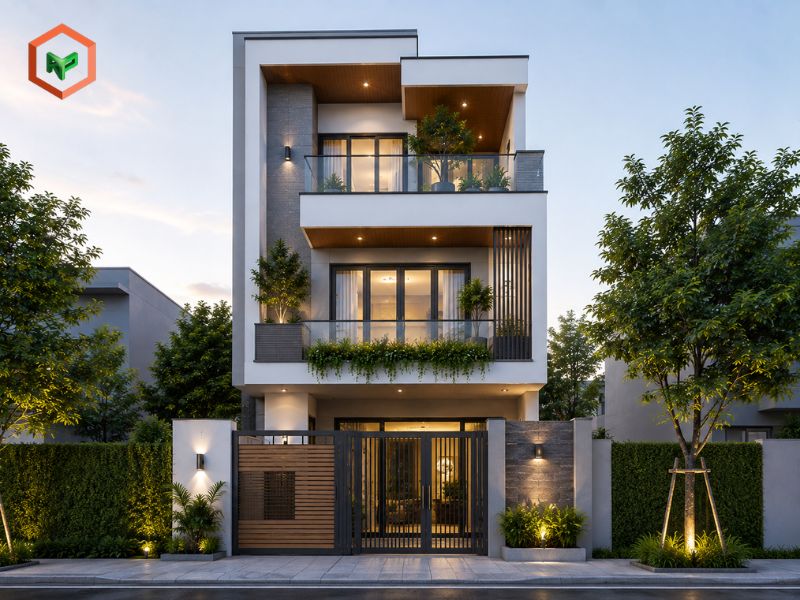Phối màu sơn phong cách liền kề