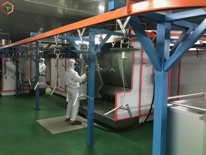 Ứng dụng sơn công nghiệp trong ngành cơ khí và sản xuất