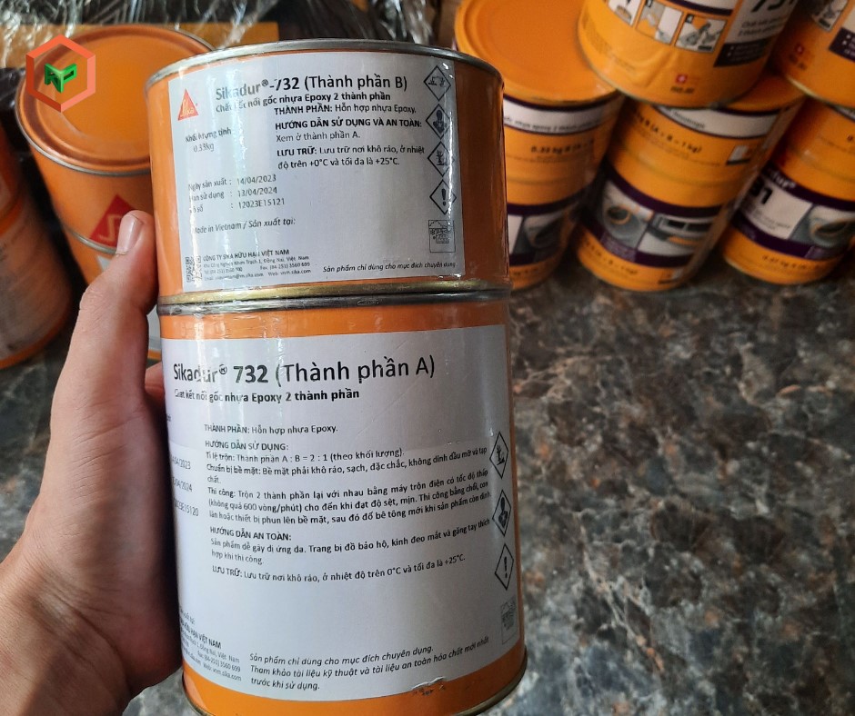 Chất Trám Khe Kết Dính: Đặc Điểm, Công Dụng & Top Sản Phẩm 20 Sikadur®-732 là chất kết nối gốc nhựa epoxy hai thành phần
