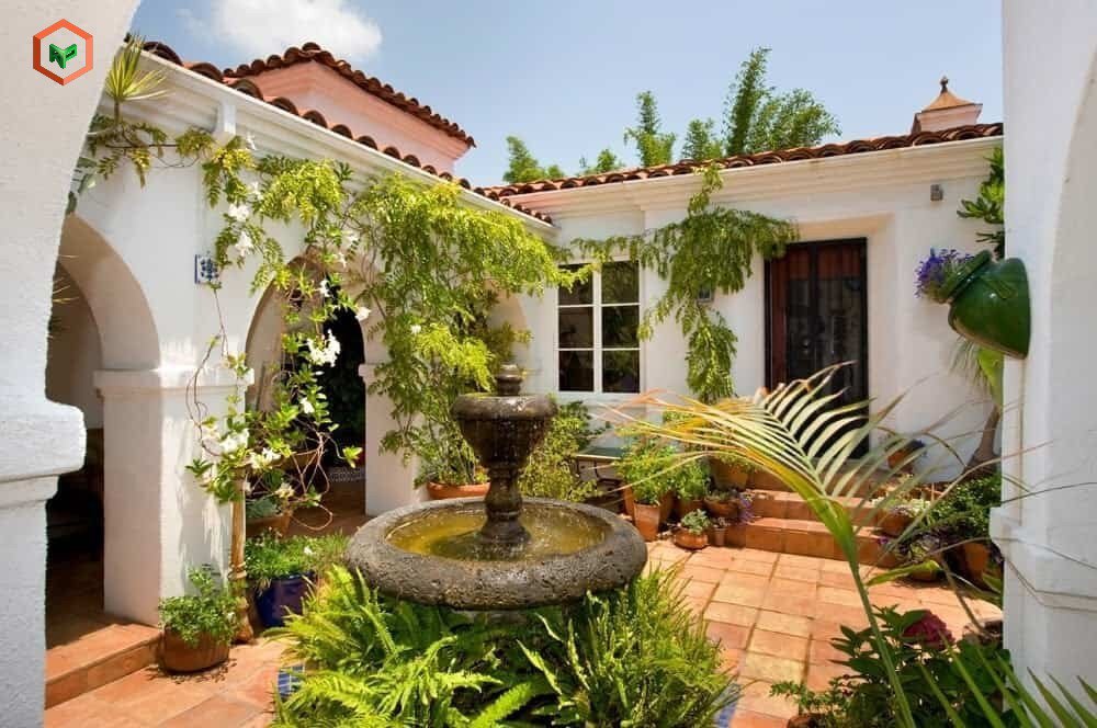 Phối Màu Sơn Nhà Phong Cách Địa Trung Hải Tự Do, Phóng Khoáng 36