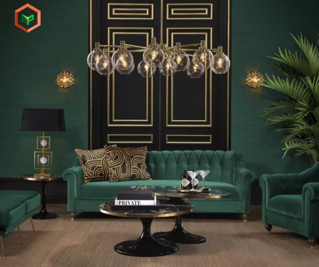Phối Màu Sơn Cho Biệt Thự Như Thế Nào Sang Trọng? 52 Màu sắc phù hợp biệt thự phong pách Art Deco