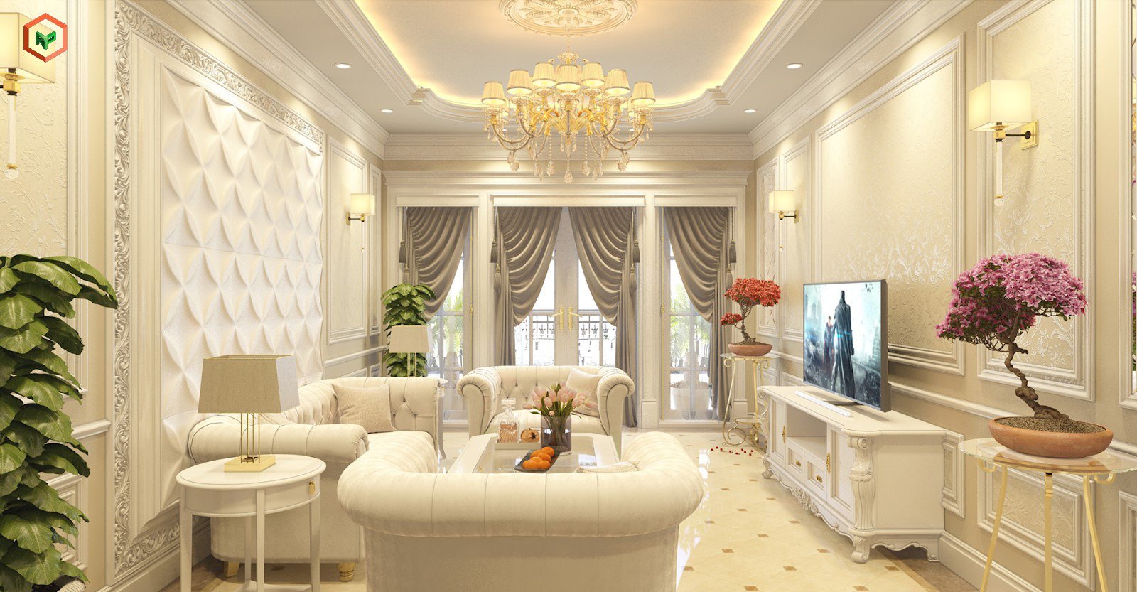 Top 9+ Phong Cách Thiết Kế Nội Thất Phổ Biến Hiện Nay 21 Phong Cách Thiết Kế Nội Thất Tân Cổ Điển (Neo Classic)