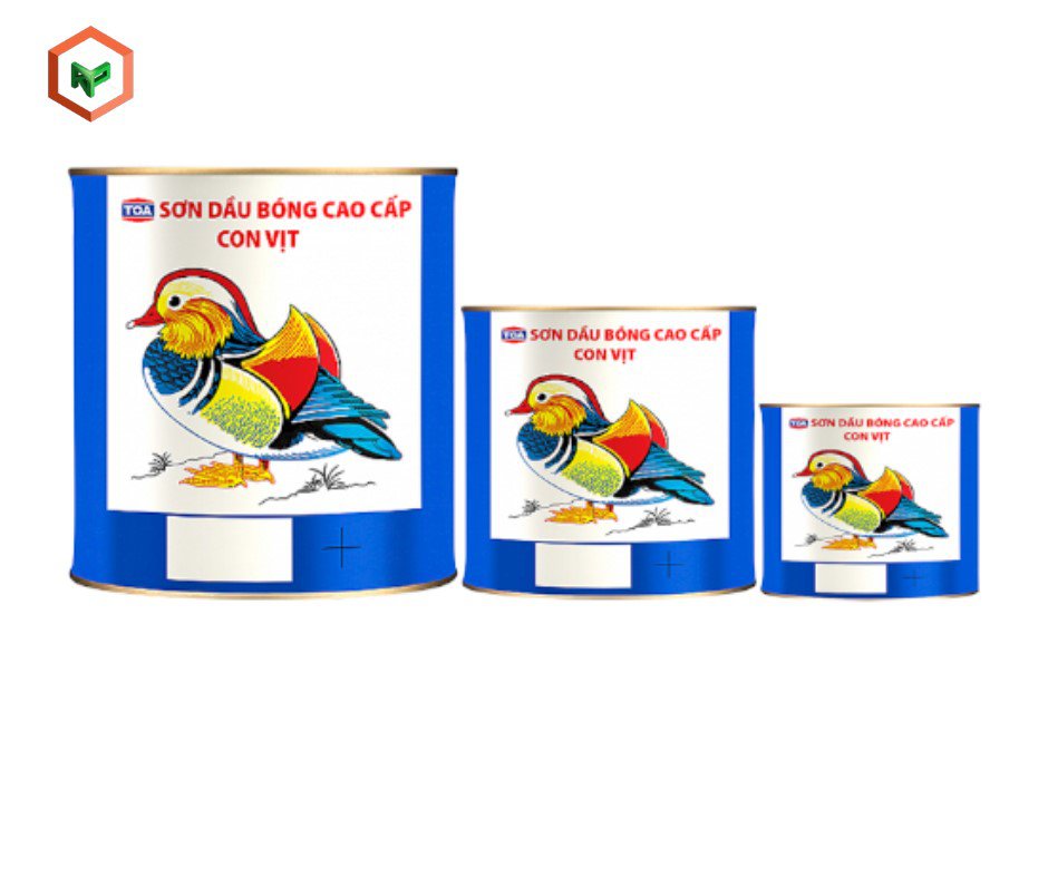 Sơn dầu bóng cao cấp Con Vịt Mandarin Duck