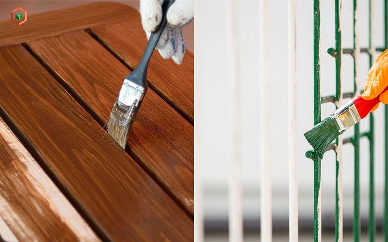 Sơn Gốc Dầu: Các Loại, Ưu Nhược Điểm & Ứng Dụng 17 Ứng dụng sơn gốc dầu trên bề mặt gỗ