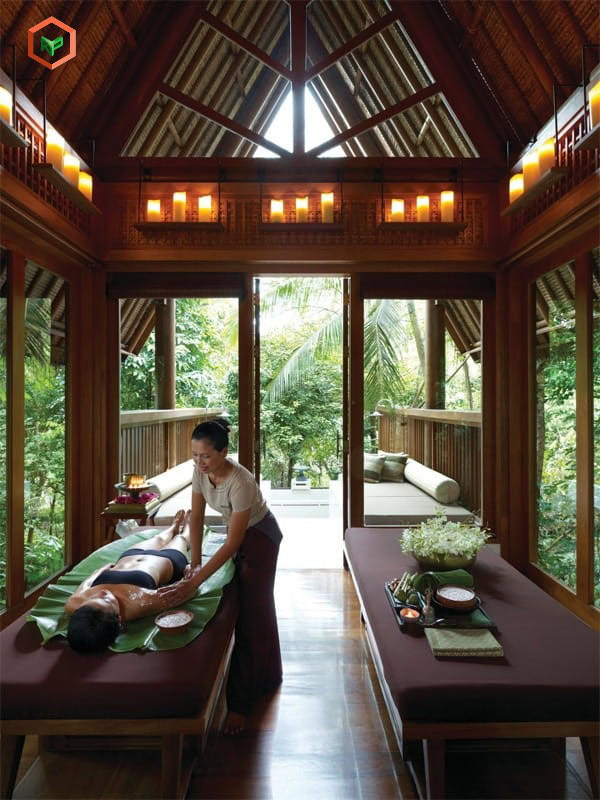 Spa đúng chất thư giãn hòa mình vào thiên nhiên