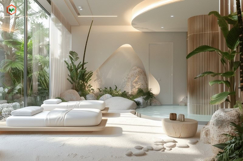 Spa với không gian thiết kế đẹp độc đáo đầy ấn tượng
