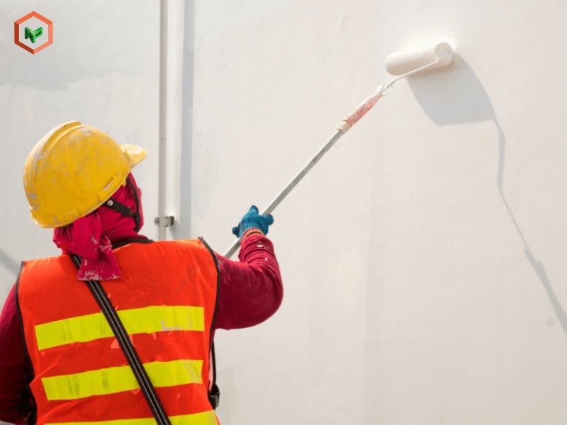 Biện pháp bảo vệ sức khỏe khi thi công sơn
