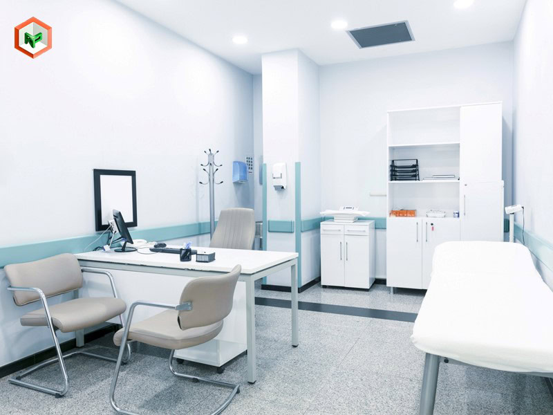 Màu sơn cho phòng khám bệnh của bệnh viện đẹp