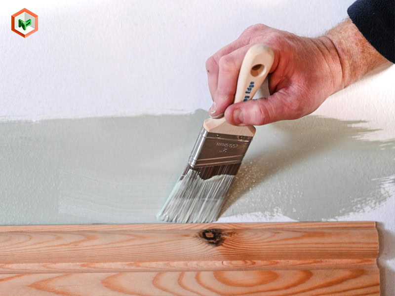 Cọ sơn được ứng dụng trong xây dựng và trang trí nội thất