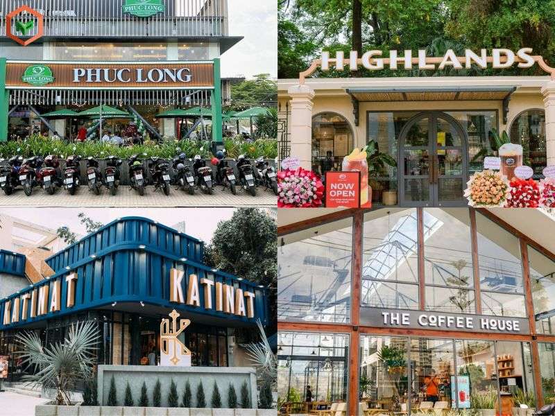 Phối Màu Sơn Cho Quán Cà Phê, Trà Sữa 21 Chọn màu sơn cho quán cà phê, trà sữa