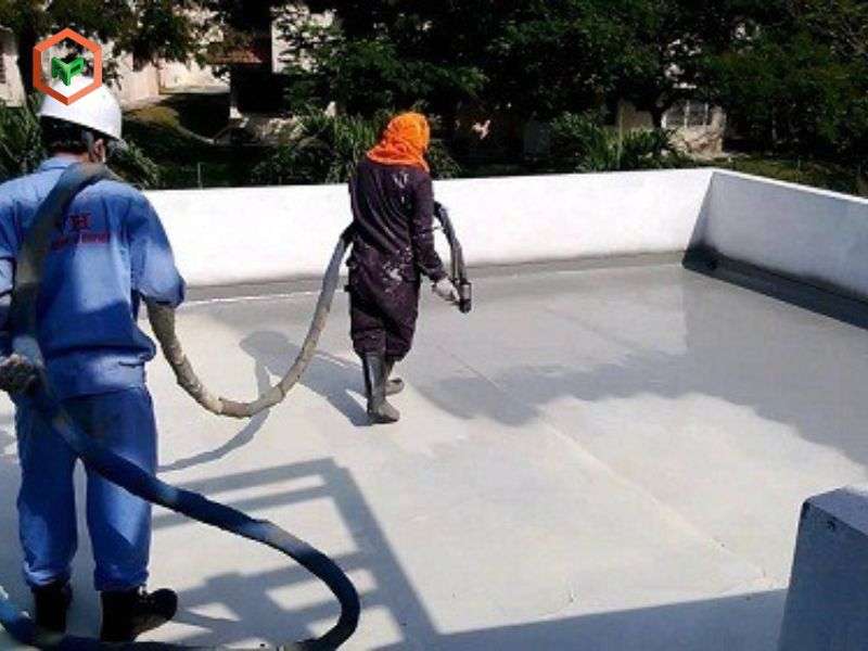 Máy phun sơn chống thấm là giải pháp chuyên biệt để thi công các loại sơn chống thấm