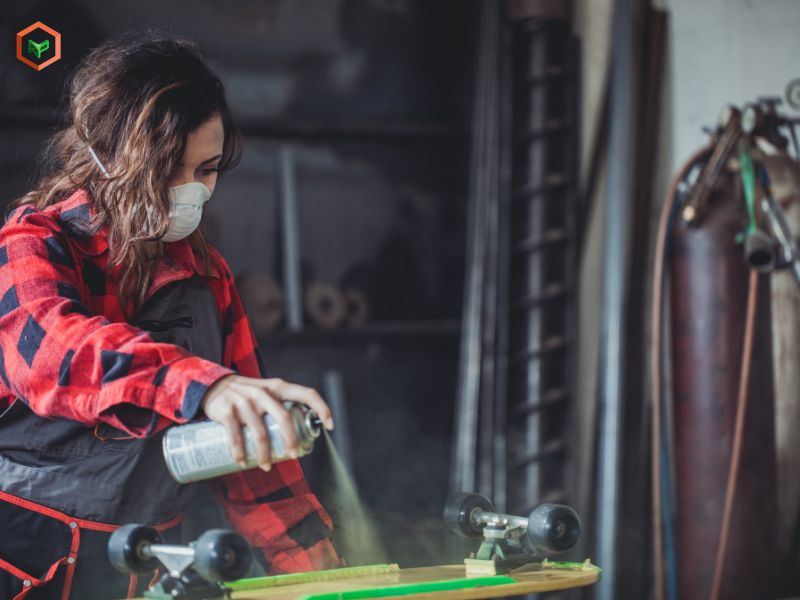 Sơn xịt được thiết kế để sử dụng đơn giản
