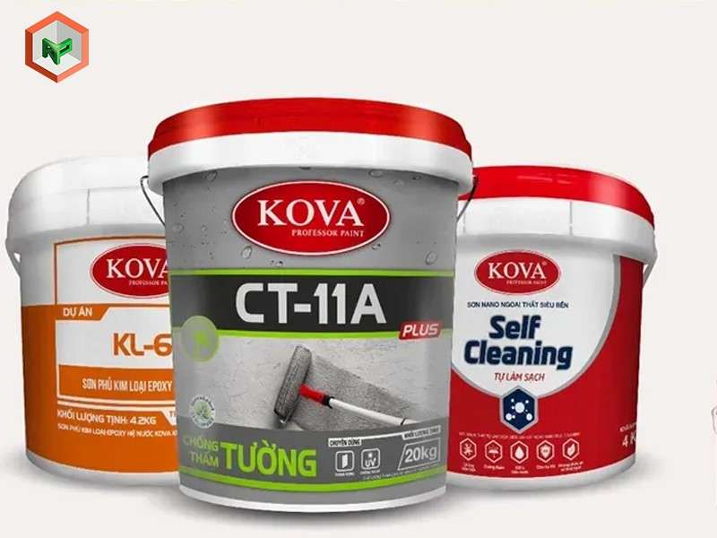 Sơn ngoài trời Kova chất lượng