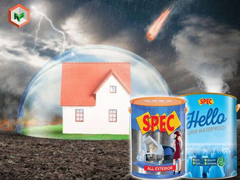 Sơn ngoài trời Spec chất lượng