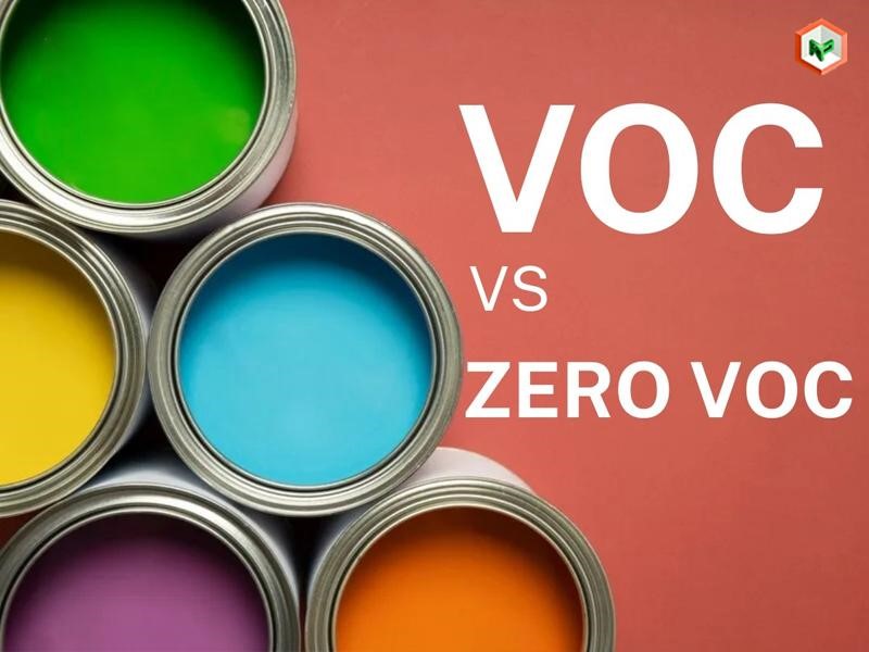 Hàm lượng VOC và thành phần sơn ảnh hưởng trực tiếp đến chất lượng không khí, mùi sơn và mức độ an toàn khi sử dụng