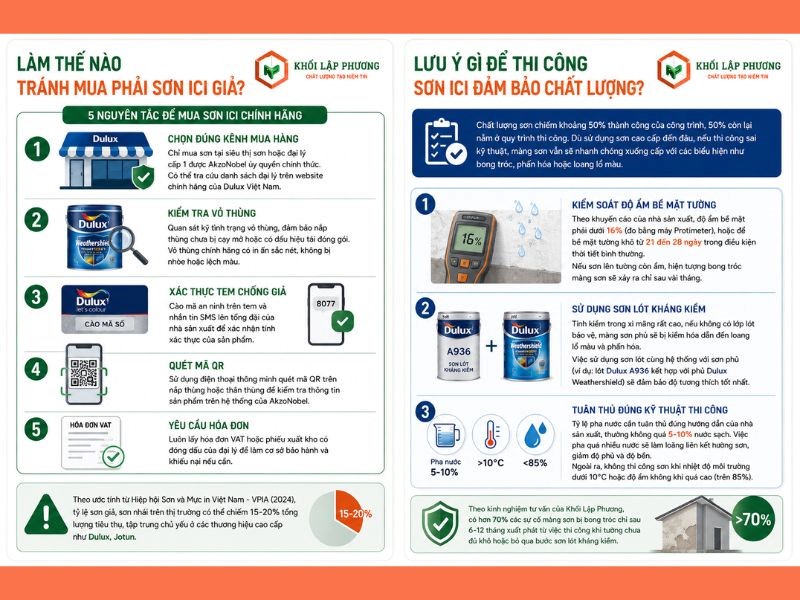 Sơn ICI Là Gì? Sản Phẩm, Chất Lượng, Báo Giá, Có Nên Mua? 13 Kinh nghiệm mua sơn ICI