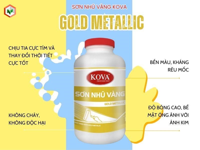 Kova – Sơn nhũ phù hợp khí hậu Việt Nam
